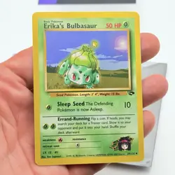 CARTA POKEMON ERIKA‘S BULBASAUR 39/132 - ENG - GYM CHALLENGE - NEAR MINT - Image 2