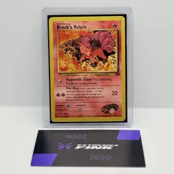 CARTA POKEMON BROCK‘S VULPIX 37/132 - ENG - GYM CHALLENGE - NEAR MINT - Image 1