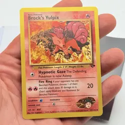 CARTA POKEMON BROCK‘S VULPIX 37/132 - ENG - GYM CHALLENGE - NEAR MINT - Image 2