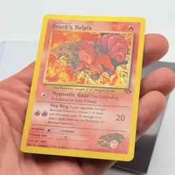 CARTA POKEMON BROCK‘S VULPIX 37/132 - ENG - GYM CHALLENGE - NEAR MINT - Image 3