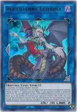 Yu-Gi-Oh! Reptilianne Echidna - DUOV-EN016 - Ultra Rare - 1st Edition Mint/NM X1 - Image 1
