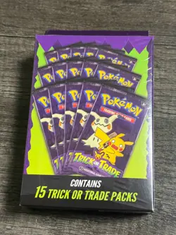 Pokemon Trick or Trade Booster Pack box 2025 Sealed Walgreens Exclusive NEW - Image 1