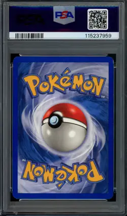 Pokemon Dark Vaporeon Reverse Holo 2002 Legendary Collection #9 PSA 7 NM - Image 2