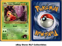 2000 Pokemon, Gym Heroes, #48/132 Erika's Weepinbell, Uncommon - Image 1