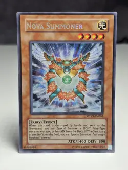 Nova Summoner STON-EN065 Secret Rare UNL Edition YuGiOh Card - Image 1