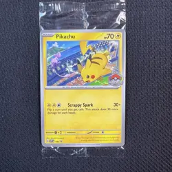 Pikachu Mew SVP Worlds 190 Pokemon Center Promo 2024 World Championships Sealed - Image 1