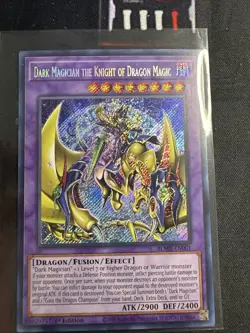 Yu-gi-oh! TCG 1x Dark Magician the Knight of Dragon Magic BLMR-EN001 x1 SECRET - Image 1