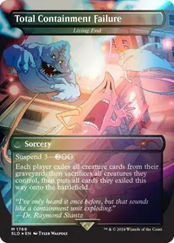 Total Containment Failure - Living End (Rainbow Foil) -Foil Near Mint MTG - Image 1
