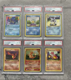 2000 Pokemon Graded Card Collection Set. Squirtle Charmander - Image 1