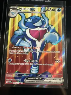 Palafin ex 193/167 Sv06: Twilight Masquerade Ultra Rare Pokemon TCG Card - Image 1