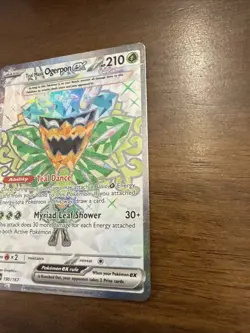 Pokemon TCG Card Teal Mask Ogerpon EX #190/167 Ultra Rare Twilight Masquerade - Image 2