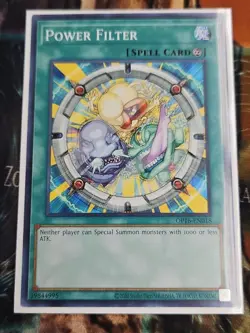 Yugioh Power Filter OP16-EN018 Common NM - Image 1