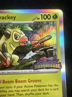 Thwackey 115 SV Scarlet & Violet Promo Cards Holo Twilight Masquerade Stamped - Image 3