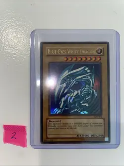 2002 Blue-Eyes White Dragon SDK-001 Unlimited - LP - Image 1