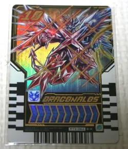 Dragonalos Kamen Rider Gotchard Ride Chemy Card Phase 03 RT3-064 EX Japanese - Image 1