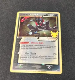 Pokemon Greninja TCG SWSH144 Celebrations Black Star Promo Holo Card - Image 3