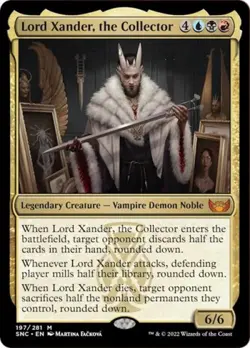 Lord Xander, the Collector -Foil Light Play MTG Streets of New Capenna - Image 1