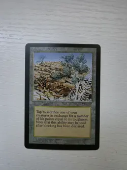 *P R 0 X Y* Mtg Magic The Gathering Diamond Valley Trading Card *P R 0 X Y* - Image 1