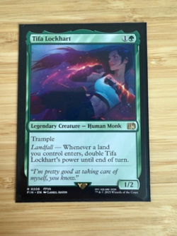 Magic the Gathering: Tifa Lockhart Final Fantasy Regular NM - Image 1