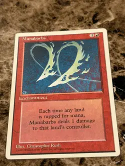 MANABARBS Magic MTG 4th Edition MP - Image 1