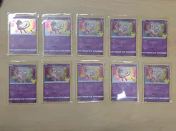 Mew 011/025 Pokemon TCG Celebrations (2021) - NM- Holo Rare Card Lot of 10 - Image 1
