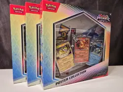 Pokemon Scarlet & Violet Prismatic Evolutions Poster Collection (New) - Image 1