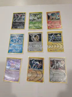 Pokemon Platinum Arceus- Arceus AR1-AR9 COMPLETE SET. MP - Image 1