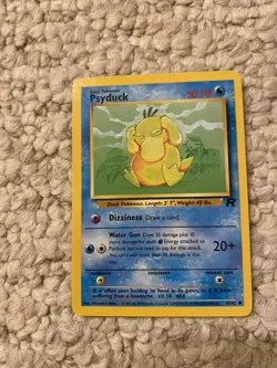 Pokemon WOTC Psyduck 65/82 Team Rocket UNLIMITED Common LP - Image 1