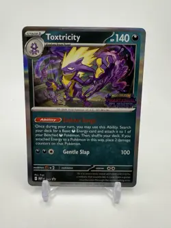 Pokemon TCG Toxtricity 017 Pre-Release Promo Phantasmal Flames - Image 1