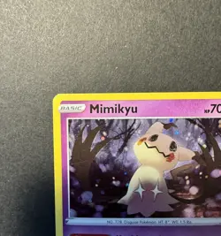 Pokemon TCG SWSH Cosmos Promo Mimikyu #81/189 Rare Holo - Image 2