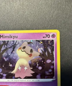 Pokemon TCG SWSH Cosmos Promo Mimikyu #81/189 Rare Holo - Image 3