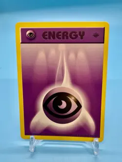 1999 Pokemon Set 1st Edition PSYCHIC ENERGY Shadowless English 101/102 *NP* (B) - Image 1