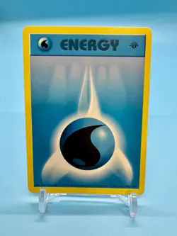 1999 Pokemon Set 1st Edition WATER ENERGY Shadowless English 102/102 *NP* (A) - Image 1