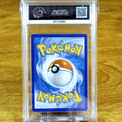 Pokemon SM Sun & Moon Black Star Promo Pikachu SM206 AGS Mint 9 Holo 2019 - Image 2