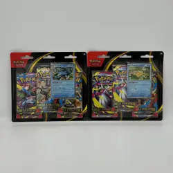 Pokemon TCG Mega Evolution Three Pack Blister x2 Psyduck and Golduck New Sealed - Image 1