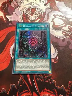 Yugioh! TCG - The Hallowed Azamina - Prismatic Secret Rare - MP25-EN112 - Image 1
