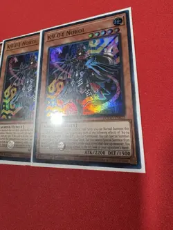 Yu-Gi-Oh! K9-04 Noroi - Doom of Dimensions (DOOD) X3 Ultra Rare -NM - Image 3