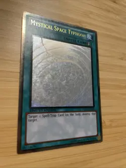 YUGIOH! Mystical SPACE TYPHOON-GOLD GHOST-LIMITED EDITION-GLD5-EN038 LP - Image 2