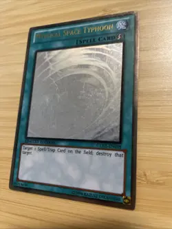YUGIOH! Mystical SPACE TYPHOON-GOLD GHOST-LIMITED EDITION-GLD5-EN038 LP - Image 3