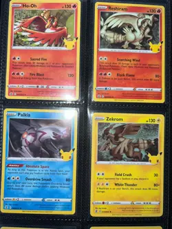 16x Lot complete SWSH 25th anniversary Celebrations Holo set Pokemon Cards ZY9 4 - Image 3