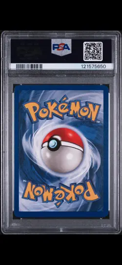 LAPRAS HOLO -10/62 POKEMON CARD 1999 FOSSIL UNLIMITED -FRESH SLAB PSA 8 NM- MINT - Image 2