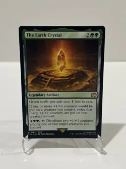 The Earth Crystal Magic the Gathering (MTG) Final Fantasy Rare #0184 - Image 1