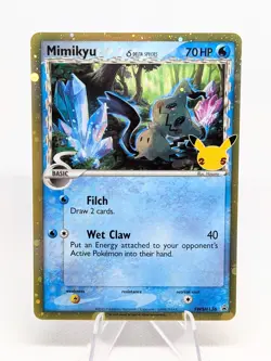 Pokemon TCG Celebrations Mimikyu SWSH136 Blackstar Promo - NM - Image 1