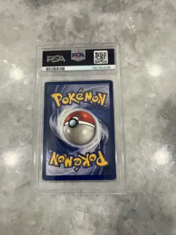 1999 Pokemon Base Set 1st Edition Shadowless Farfetch'd #27 PSA 8 - Image 2