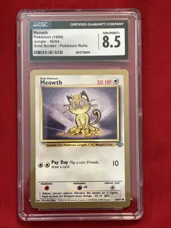 1999 Pokemon 56/64 Jungle-Gold Border - Pokemon Rolls CGC 8.5 - Image 3