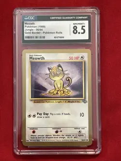 1999 Pokemon 56/64 Jungle-Gold Border - Pokemon Rolls CGC 8.5 - Image 4