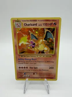 Charizard LV. 76 2016 Pokemon XY Evolutions Holo 11/108 NM - Image 1