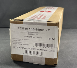 Pokemon Cards Temporal Forces Sealed Booster Box Case SV05 Ultra Rare - Image 1