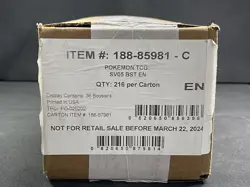 Pokemon Cards Temporal Forces Sealed Booster Box Case SV05 Ultra Rare - Image 2