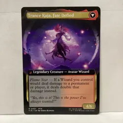 MTG Kuja, Genome Sorcerer Ext Art Magic: The Gathering Final Fantasy Rare #0497 - Image 2